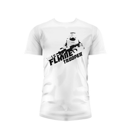 STAR WARS 7 - T-Shirt Flame Trooper - White (XXL)