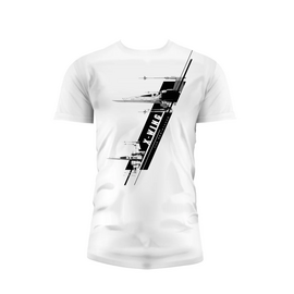 STAR WARS 7 - T-Shirt X-Wing - White (XL)