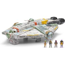 STAR WARS- Feature Vehicle (9" Vehicle & Figure) - The Ghost (Rebels)