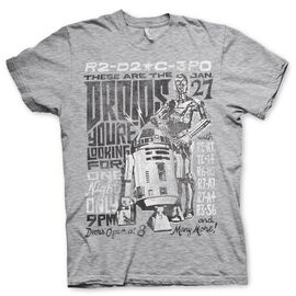 STAR WARS 7 - T-Shirt Droids Night (S)
