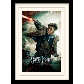 HARRY POTTER - Mounted & Framed 30X40 Print - Deathly Hallows Wand