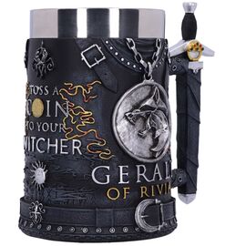 THE WITCHER - Geralt - Chope en résine 15.5cm