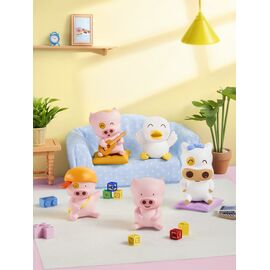 X11 SPACE - Mcdull Sitting In Rows Series - BLIND BOX (10pcs) 5cm