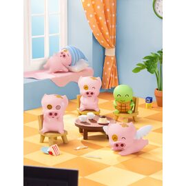 X11 SPACE - Mcdull Sitting In Rows Series - BLIND BOX (10pcs) 5cm