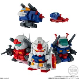 GUNDAM -  Assortiment 12 Figure 2.5cm 'Wave 1'