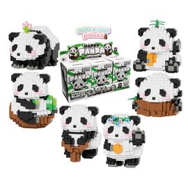 KAWAII BOX - Happy Panda - Construction Kit (6pcs) 300 to 355pcs