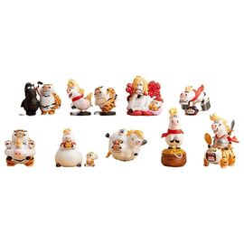 ALEXANDER THE FAT TIGER -Real crazy Horse Series -Blind Box 8 Fig. set
