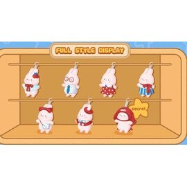 MOMO BUNNY - Vibrant Series - Blind Box 6 Plush set