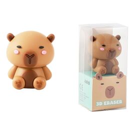 KAWAII - Capybara - Display of 3D Eraser - 24pc.