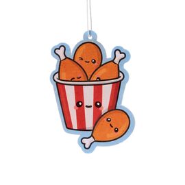 KAWAII - Fried Chicken - Car Air Freshener - Lemon