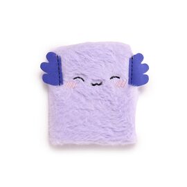 KAWAII - Maddie the Axolotl - Premium Fluffy Notebook + 1 Mini