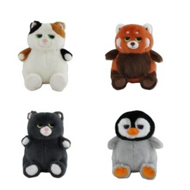 KAWAII - Pets - Assortment of 8 Plushs 20cm - 4 Models
