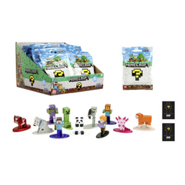 MINECRAFT - Display of Blind Nano Figures - 13 Assortment - 24pc