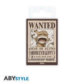 ONE PIECE - Wanted Luffy - Magnets 5.5x8cm