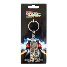 BACK TO THE FUTURE - Metal Keychain 7.5x0.5x17.5cm