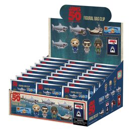 JAWS 50TH ANNIVERSARY - Series 1 - 3D Foam Bag Clip (Display 24 Pcs)