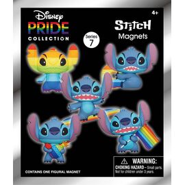 STITCH - Serie 7 - 3D Foam Magnets in blind bags (Display 12 Pcs)