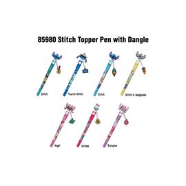 LILO & STITCH - 3D Head Topper Spinning Pen (Display of 16 pieces)
