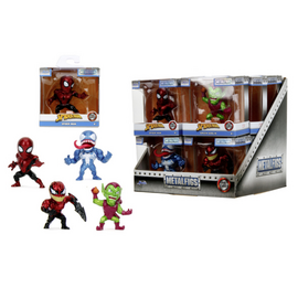 SPIDER-MAN - Display of 2,5inch Figures - 4 Modèles - 12pc - Wave 3