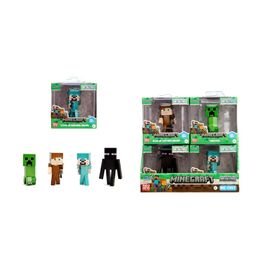 MINECRAFT - Display of 2,5inch Figures - 4 Modèles - 12pc
