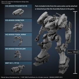 Armored Core VI RaD CC-2000 Orbiter - Model Kit
