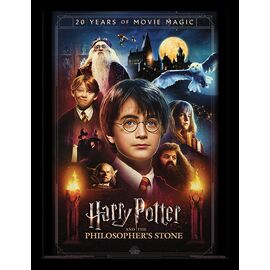 HARRY POTTER - 20 Years Of Movie Magic - Framed Print 30x40cm