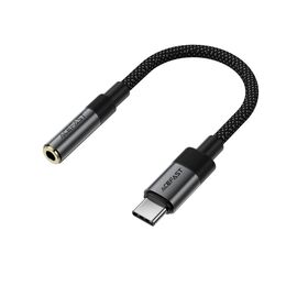 Acefast J12 USB-C to 3.5mm mini jack adapter - black