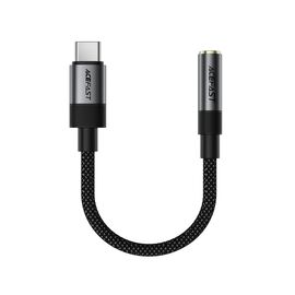 Acefast J12 USB-C to 3.5mm mini jack adapter - black