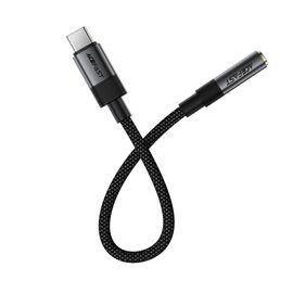 Acefast J12 USB-C to 3.5mm mini jack adapter - black