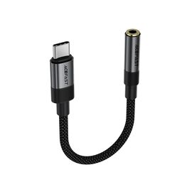 Acefast J12 USB-C to 3.5mm mini jack adapter - black