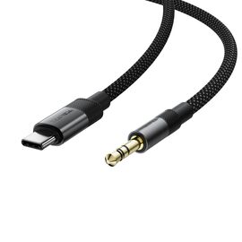Acefast J11 USB-C to 3.5mm mini jack cable 1m - black