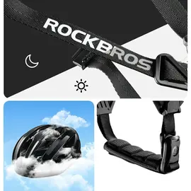 Universal cycling helmet Lingzhe LK-69 size L black 58-62 cm