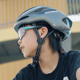 Rockbros TS-42 lightweight bicycle helmet 58-62 cm - titanium