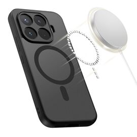 Etui Tech-Protect Magmat MagSafe na Xiaomi 17T - czarne matowe