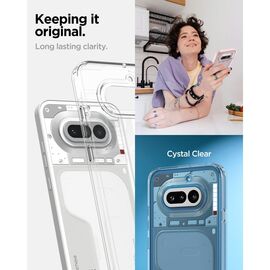 Etui Spigen Ultra Hybrid na Nothing Phone 4A - przezroczyste