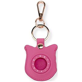Etui Nimmy Glasses Cool and Cute Cat na lokalizator - różowe