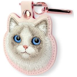 Etui Nimmy New Big Eyed Pet 2.0 Cat na lokalizator - różowe