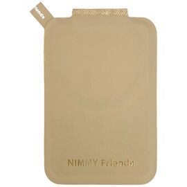 Portfel Magnetyczny Nimmy New Big-Eye Cute Pets 2.0 Cat ze stojakiem na telefon - brązowe