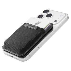 Portfel Spigen Slim Fold S314-4 MagSafe na telefon - czarny