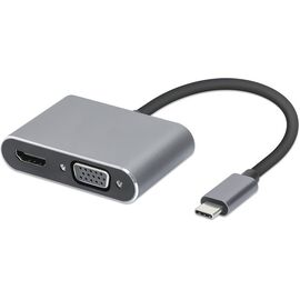 iBox IUHCHDVGA USB Type-C Hub 4-in-1 USB 3.0 + PD 100W + HDMI 4K 30Hz + VGA Full HD