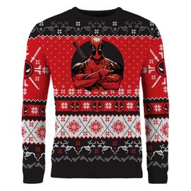 Deadpool Christmas Sweater Size S