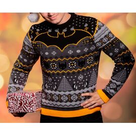 Batman Christmas Sweater Penguin Size XL