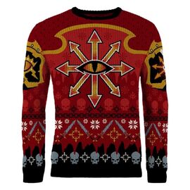 Warhammer 40,000 Christmas Sweater Chaos Size XXL
