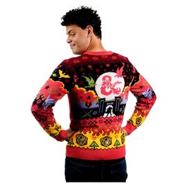 Dungeons & Dragons Christmas Sweater Size L
