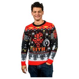 Star Wars Christmas Sweater Sith Size M