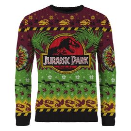 Jurassic Park Christmas Sweater Happy Rexmas Size XXL