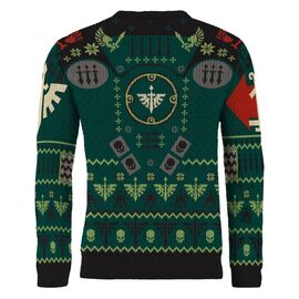 Warhammer 40,000 Christmas Sweater Dark Angels Size XXL