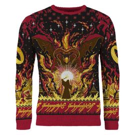 Lord of the Rings Christmas Sweater Balrog Size M