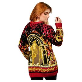 Lord of the Rings Christmas Sweater Balrog Size M