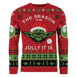 Star Wars Christmas Sweater Yoda